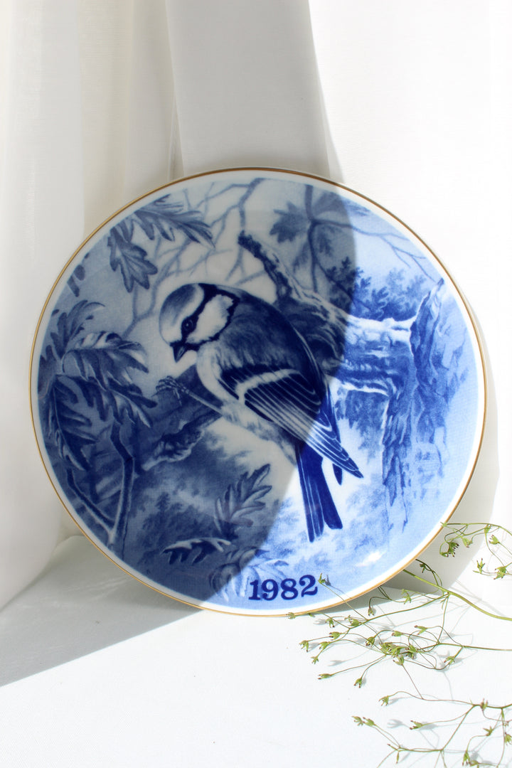 Tove Svendsen - Original bird plate, assorted.