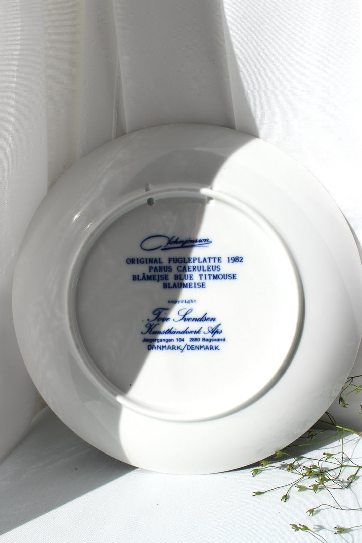 Tove Svendsen - Original bird plate, assorted.