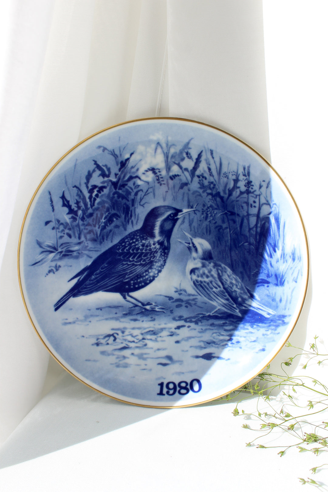Tove Svendsen - Original bird plate, assorted.