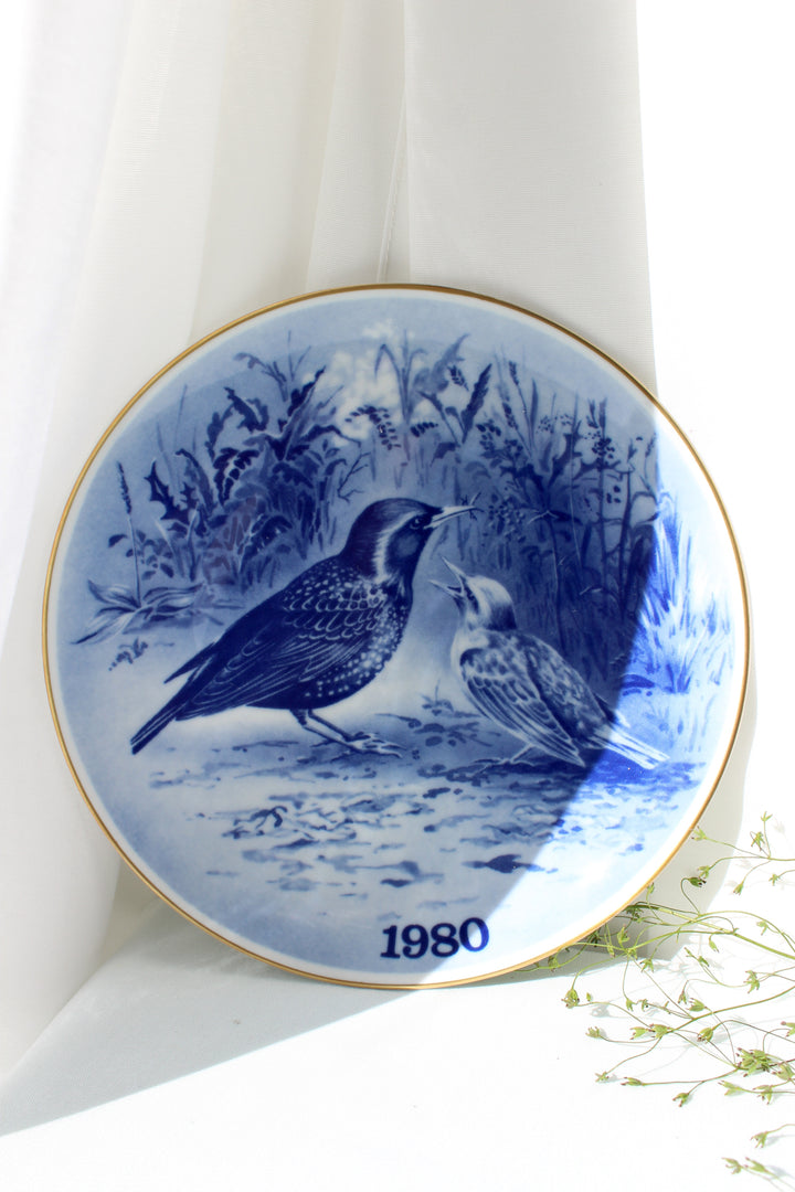Tove Svendsen - Original bird plate, assorted.