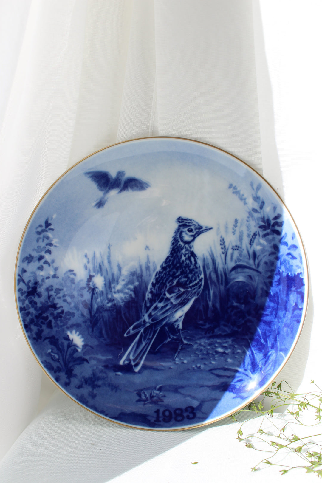 Tove Svendsen - Original bird plate, assorted.