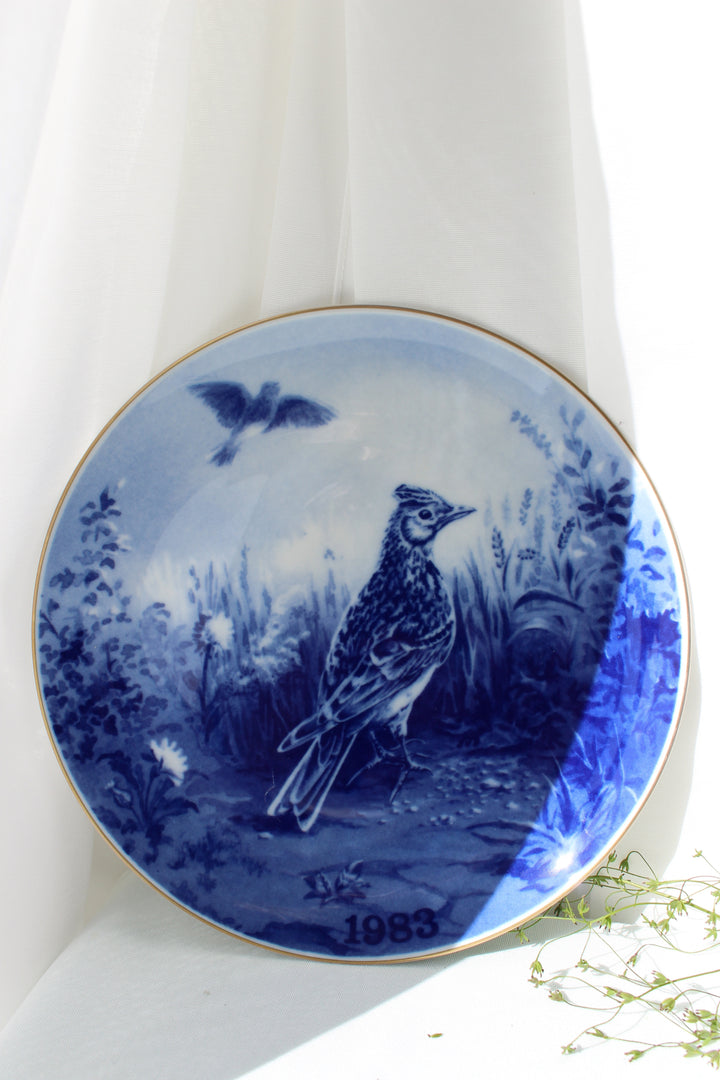 Tove Svendsen - Original bird plate, assorted.