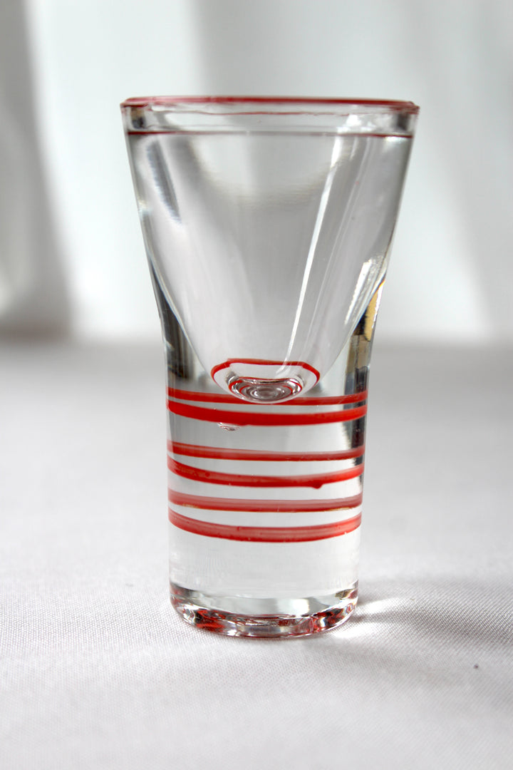 Kastrup Glassworks - Shot glass, stripes