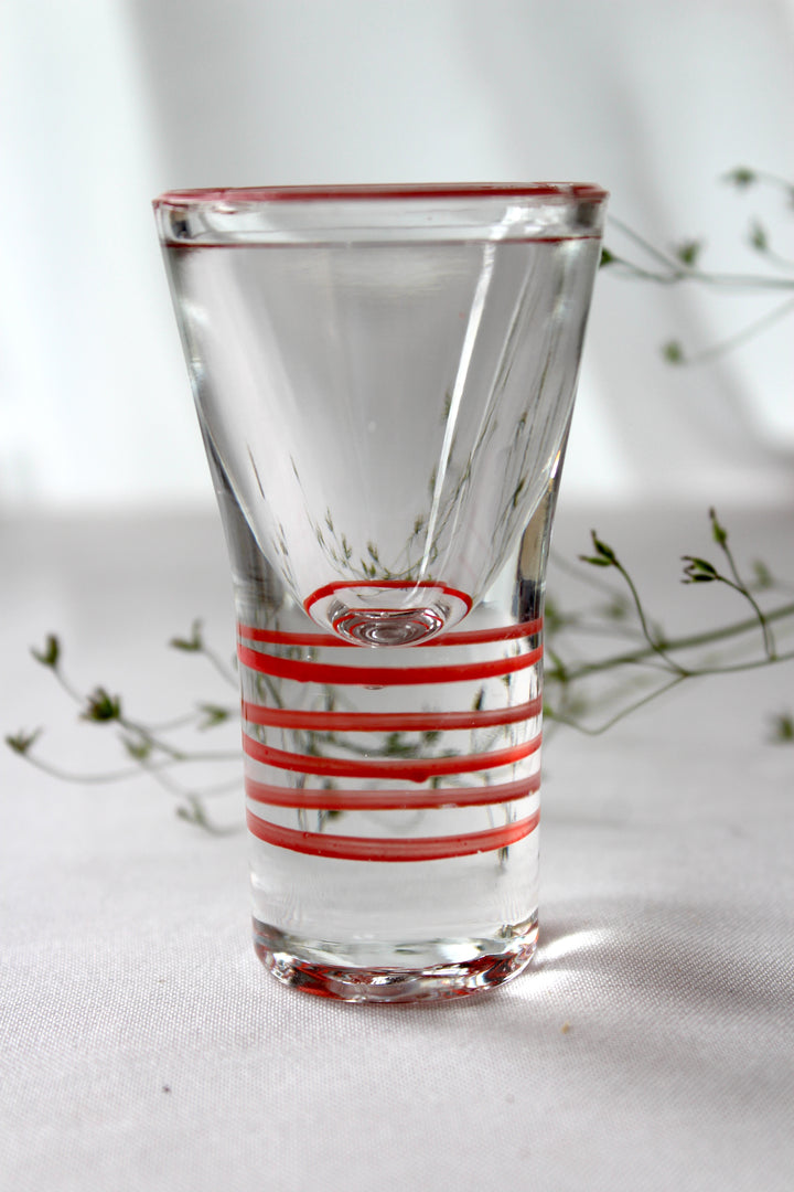 Kastrup Glassworks - Shot glass, stripes
