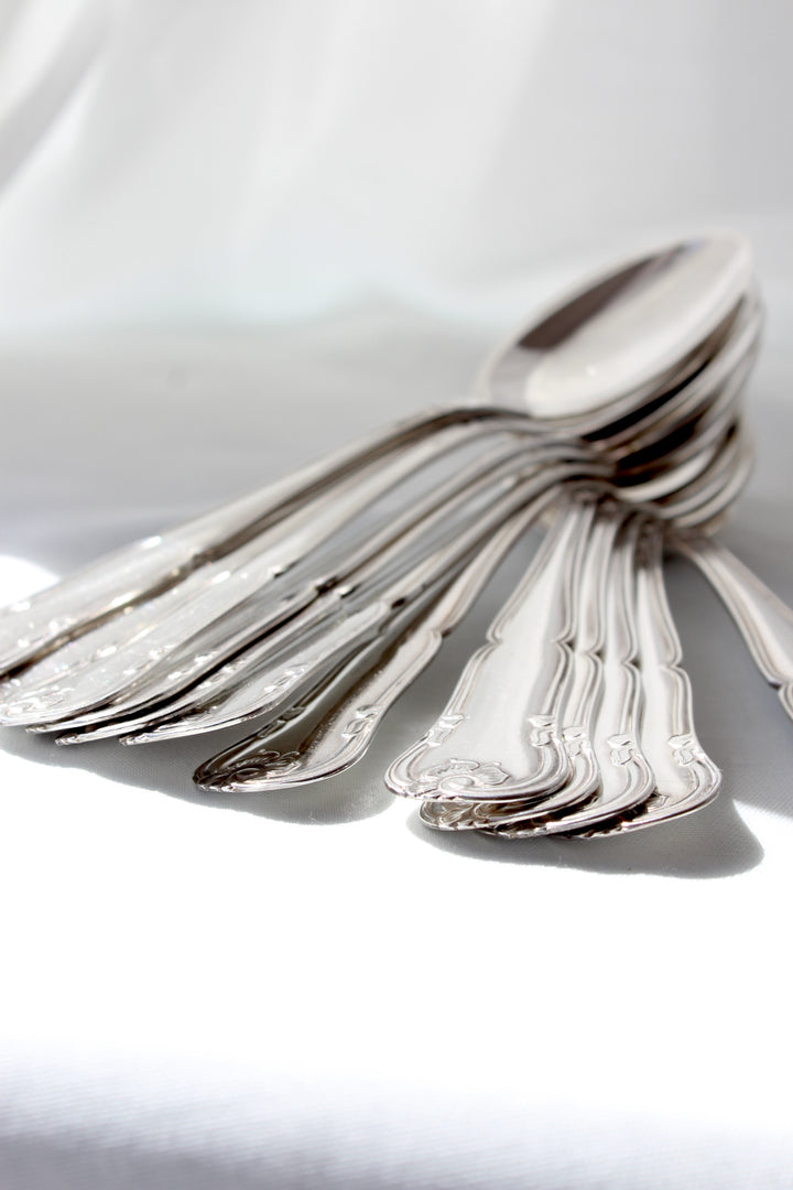 Liselund - Tablespoon glossy 2-tower silver plated