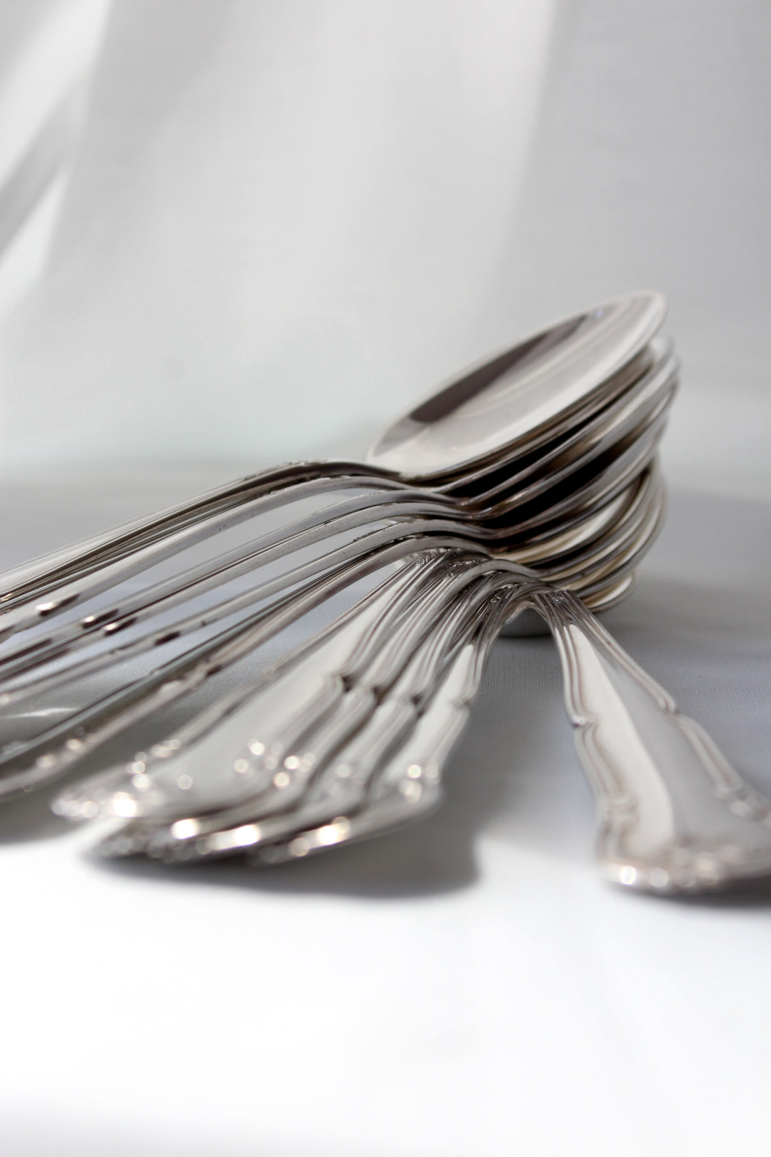 Liselund - Tablespoon glossy 2-tower silver plated