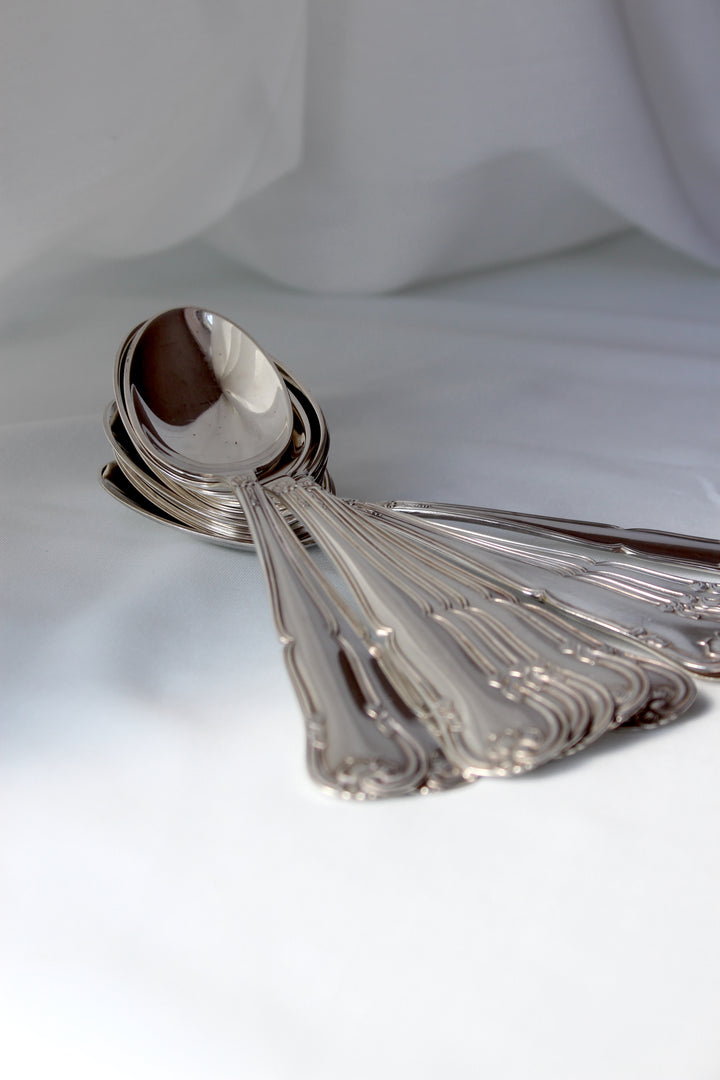 Liselund - Tablespoon glossy 2-tower silver plated